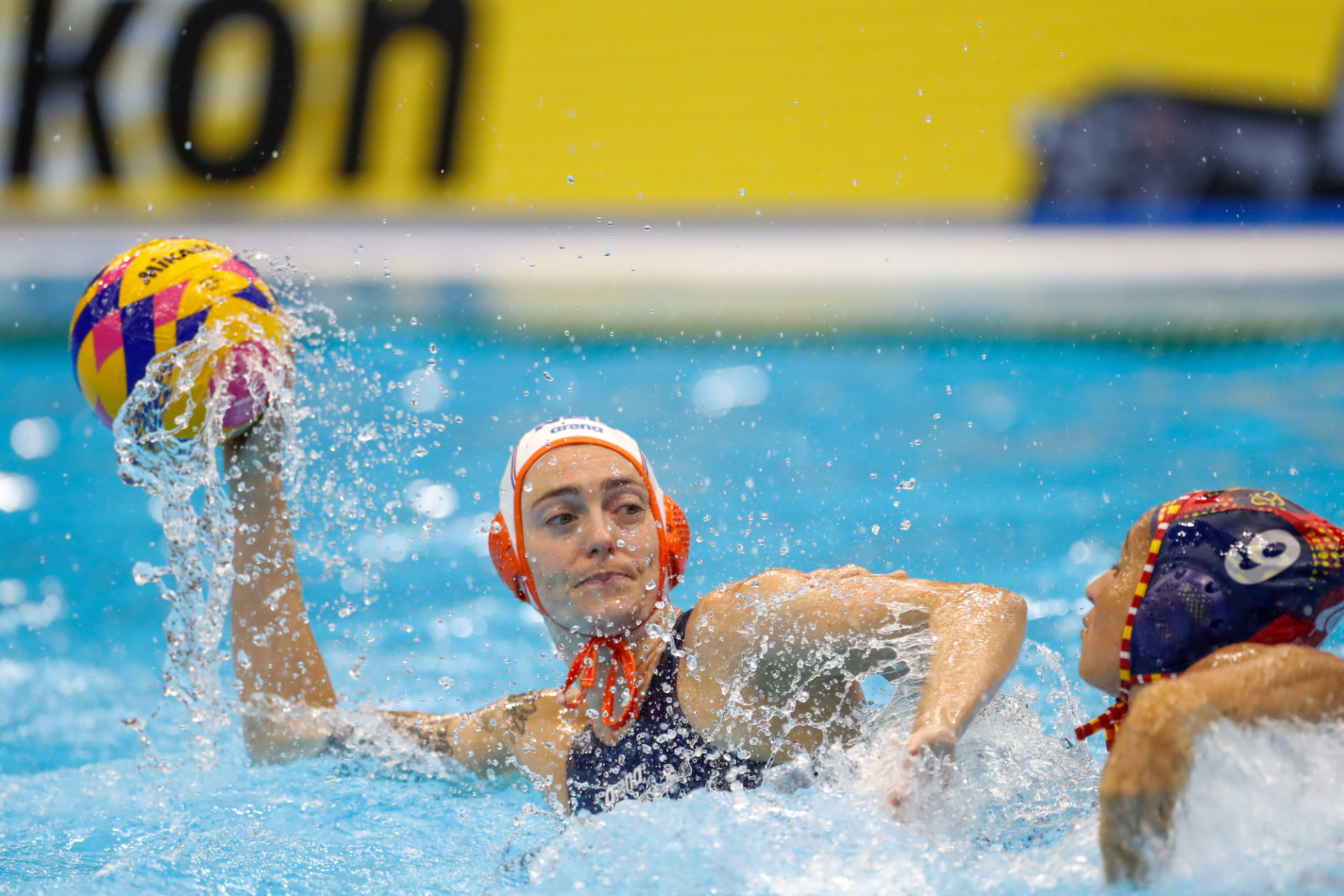 WK Oranje Te Sterk Voor Spanje Waterpolo Nl