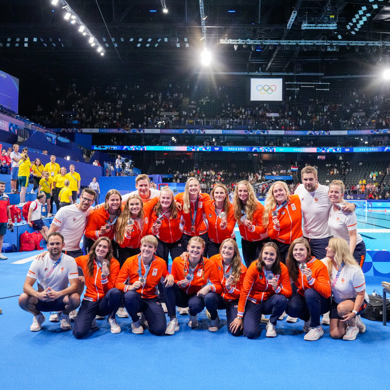 Women’s water polo wins bronze medal in Paris